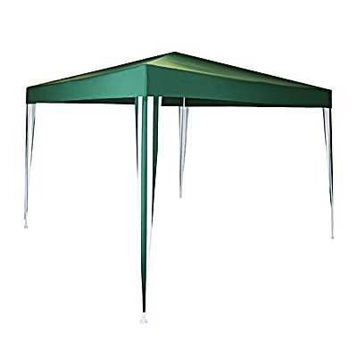 3x3m Gazebo Green/Stripe