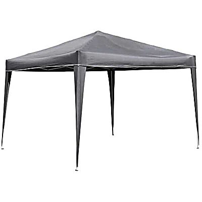 3m x 3m Pop Up Gazebo - Grey