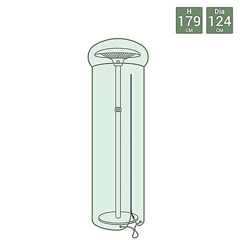 Patio Heater Waterproof Tarpaulin Cover - Green