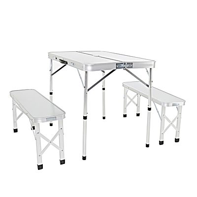 Charles Bentley ODYSSEY 4 Seater Bench Dining Set