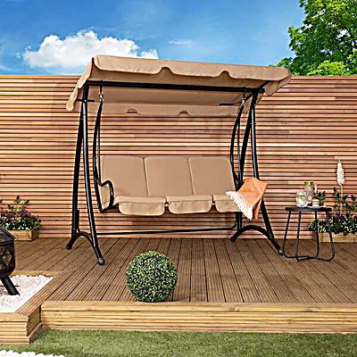 3 Seater Premium Swing Seat with Canopy