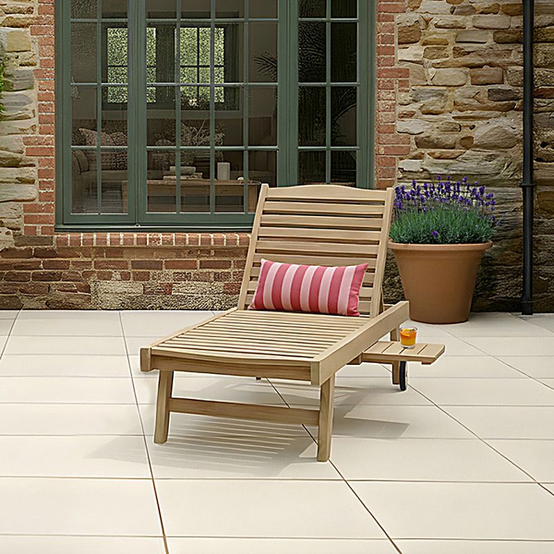 Teak Sun Lounger