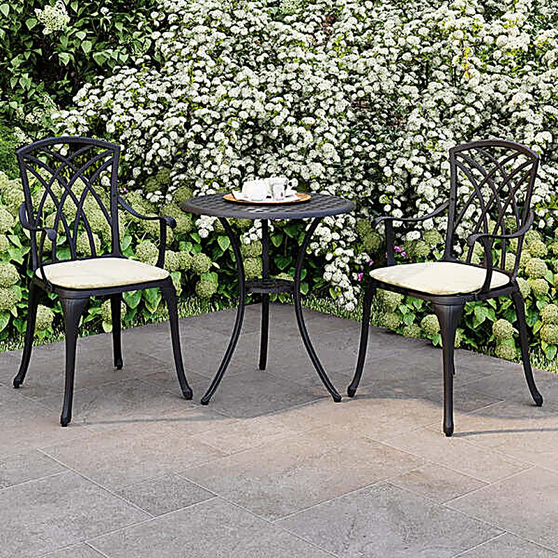 Cast Aluminium Bistro Table And Chairs Set