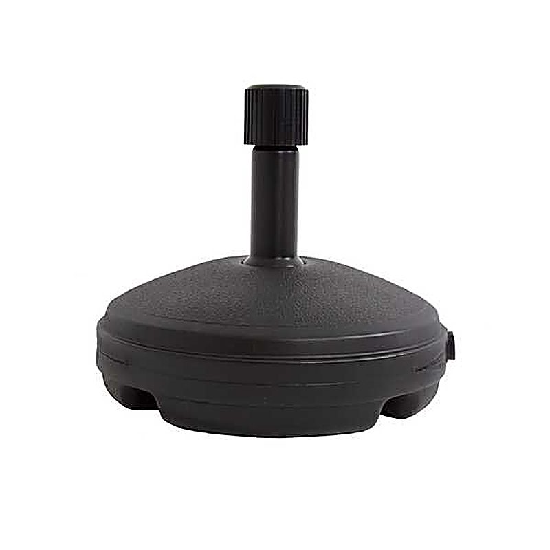 Plastic Round 7L Parasol Base - 33cm Dia