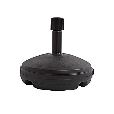 Plastic Round 7L Parasol Base - 33cm Dia