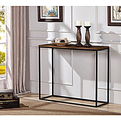 Chevron Console Table