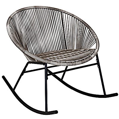 Zanzibar Rocking Chair Grey