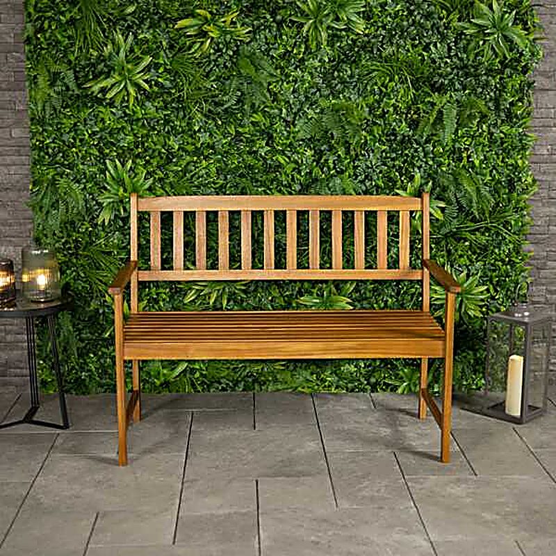 FSC&#174; Certified Acacia Wooden 2 Seater Bench