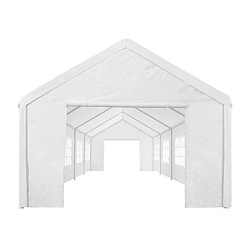 Garden 8m x 4m Marquee Wedding/Party Tent Gazebo - White