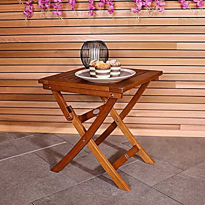 FSC&#174; 100% Certified Wooden Square Foldable Table